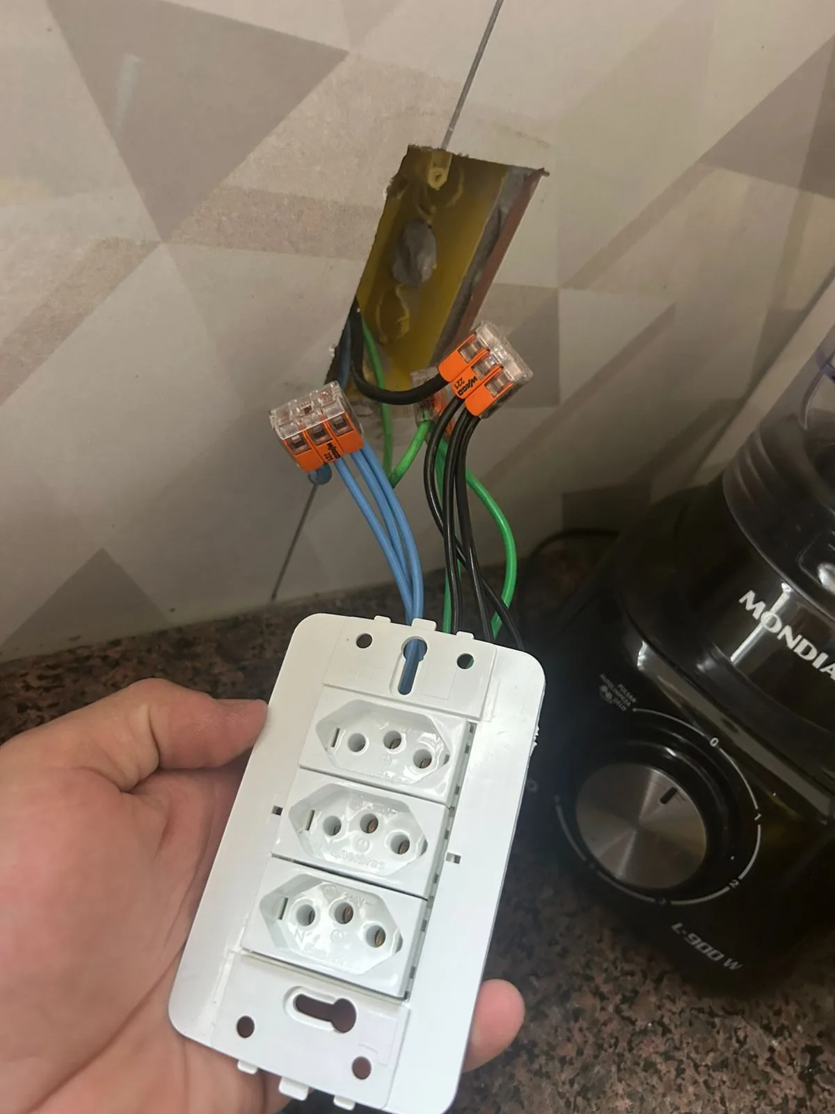 Instalação elétrica residencial executada pela WELLight
